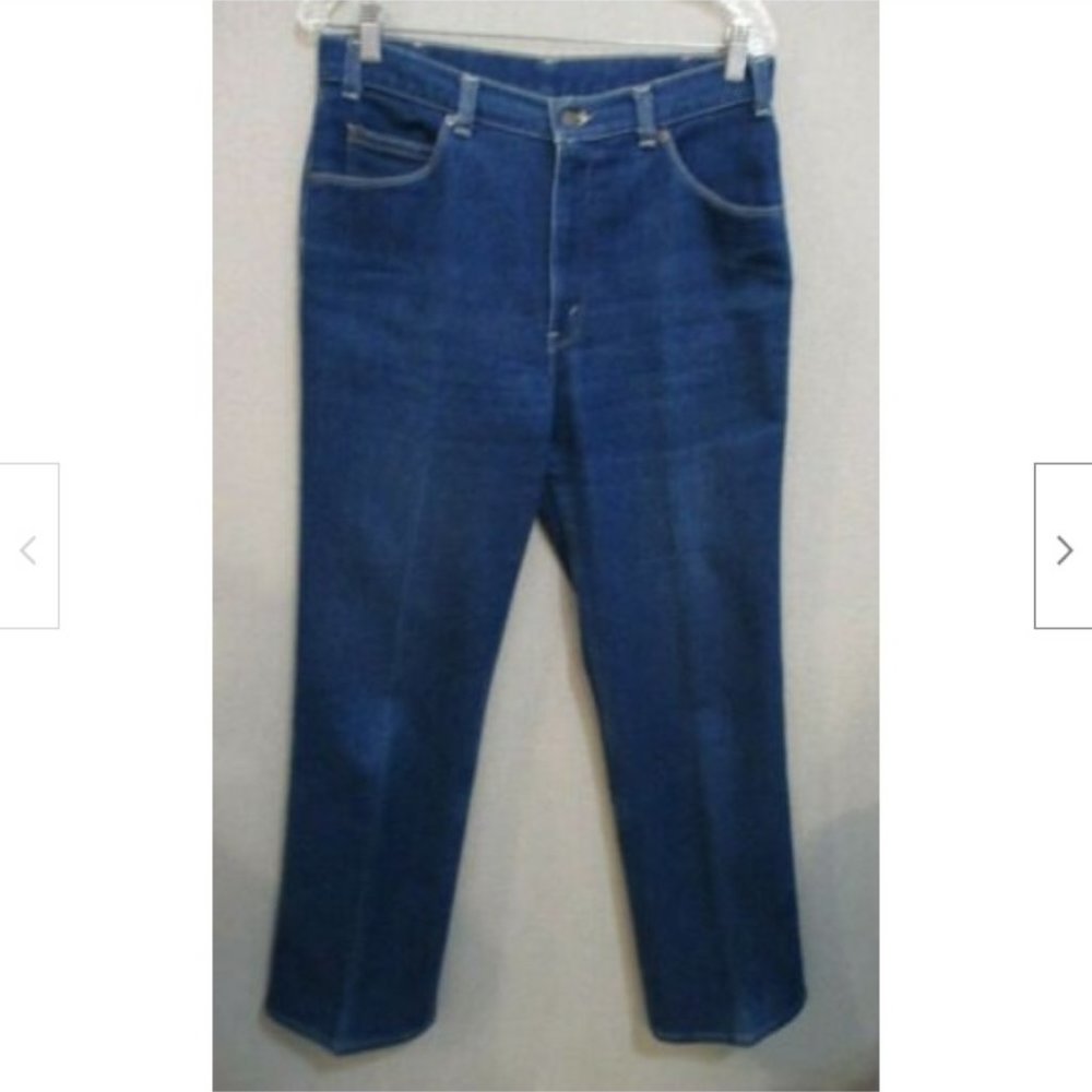 1983 Levi's High Rise Straight Leg Jeans Size